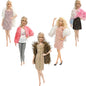 NK 1/6 Doll Princess Dress For 11.5 Inch Doll Clothes For 29CM Dolls Accessories Fashion Outfits Wear Casual Dress Gift Toy JJ