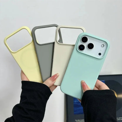Liquid Silicone Magnetic Phone Case For iPhone 17 Air 16 13 15 14  Pro Max Plus for Magsafe Shockproof Protective Cover Funda