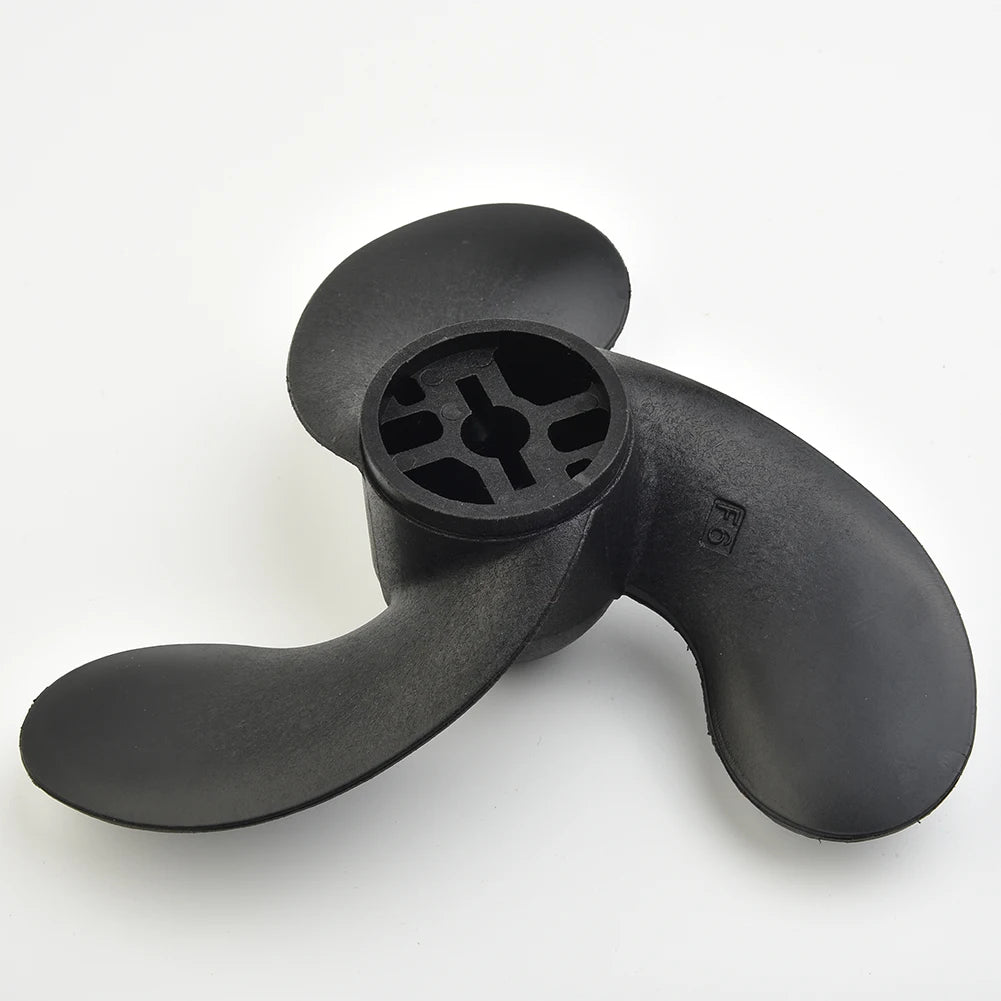 Quality Outboard Propeller, Made of High Strength Nylon, Suitable for Tohatsu3 5HP/Nissan2 5, 3 5HP/Mercury3 5HP Marine Boat