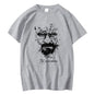 Men Fashion Casual Top Quality Cotton Blend Breaking Bad T Shirts Men Heisenberg Camisetas Hombre Men Cool Tee Shirt Tops