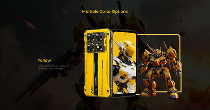 OUKITEL Rugged Phone WP60 5G 24GB(8+16) 256GB / 36GB(12+24) 512GB 7.2” HD+ 120Hz Smartphone 10000mAh 108MP Android 15 NFC