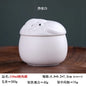 Ceramic Urn Dog Hair and Teeth Storage Pets Memorials Urn for Dogs Ashes Sealed and Moisture-proof Pet Souvenir Products