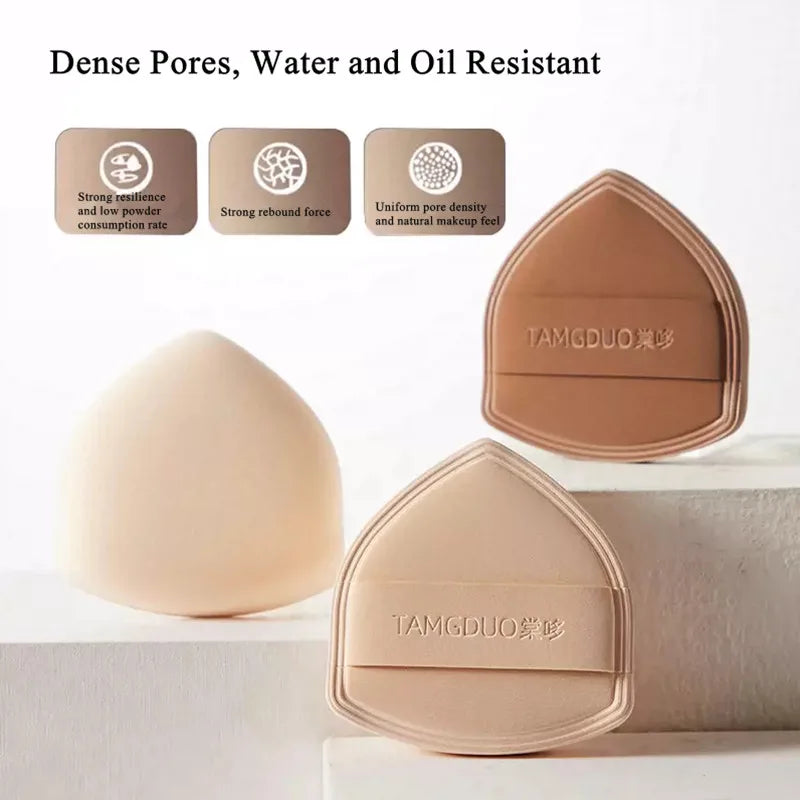 TAMGDUO Blender Makeup Puff Marshmallow Air Cushion Foundation Dry Wet Dual Use Sponge Soft Elastic Cosmetic Applicator Tool