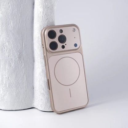 Frosted Camera Lens Protection For MagSafe Phone Case For iPhone 17 17Pro Max 16 15 14 13 Matte Wireless Charging Magnetic Cover