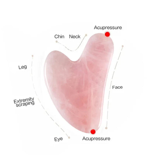 Natural Stone GuaSha Jade Facial Beauty Scraping Massage Tools Firm Skin Care Face Gua Sha SPA Physical Therapy Gue Che Roller