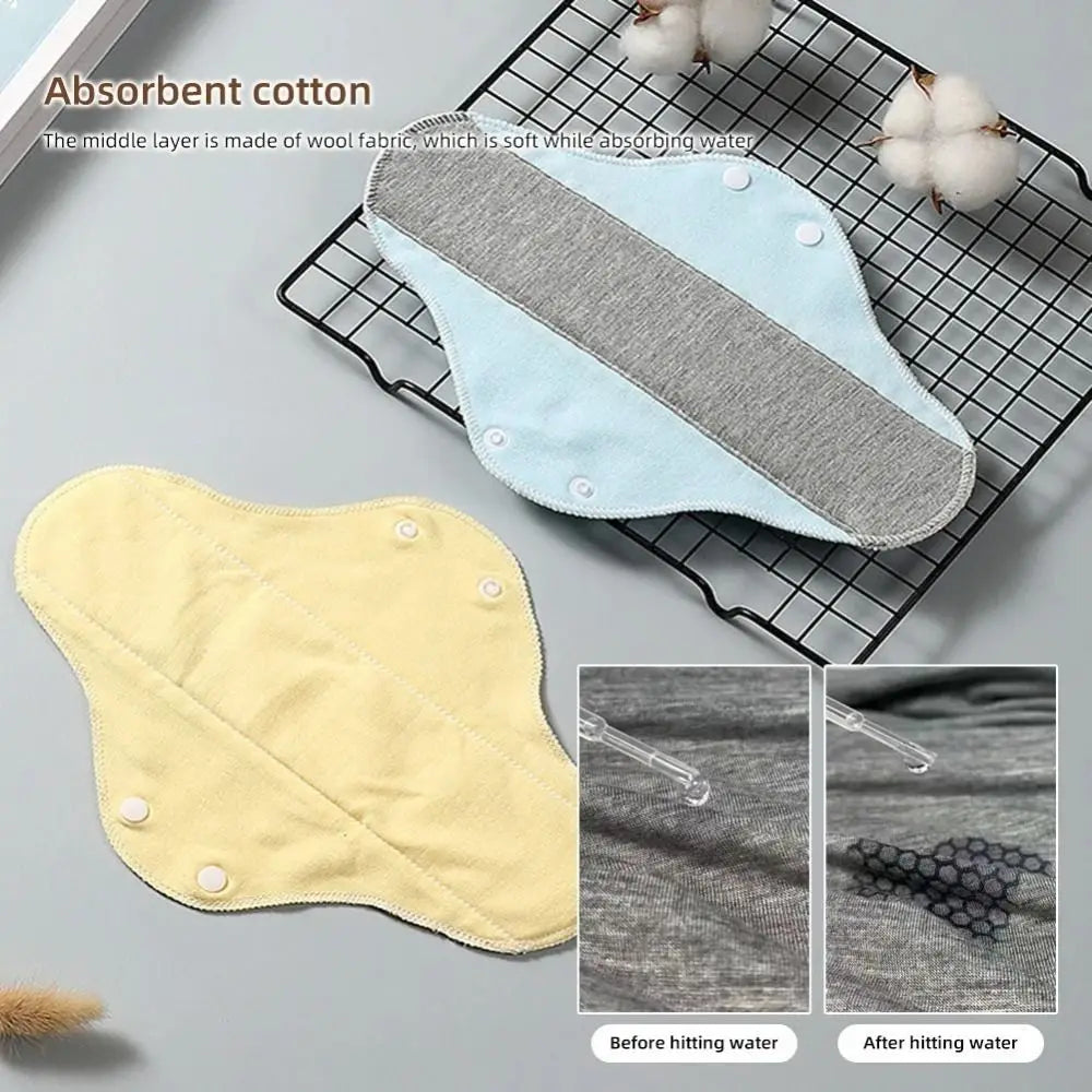Reusable Adult Diaper Cotton Washable Panties Panty Liners Elderly Prevent Urine Leakage Feminine Hygiene Pad Period