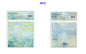 Painting Memo Pad Monet Van Gogh No-sticky Note Decal Scrapbooking DIY Notepad Diary Stationery School Supplies