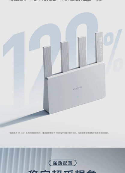 Xiaomi Router BE3600 WiFi 7 Dual-Band Qualcomm quad-core Gaming Acceleration 3570Mbps Dual WAN LAN Mesh Network Repeater VPN