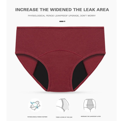 Very Abundant Menstrual Panties Woman Breathable Women's cotton briefs Low Waist Physiological Period Underwear For Women