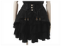 Japanese Liz Skirt High Waist Thin Kawaii Cute Bow Lolita Skirts Women Summer New Elastic High Waist Ruffle Short Pleated Skirt