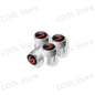 4Pcs Car Styling John Cooper Works Emblem Auto Wheel Tire Air Valve Caps Dust Cover For Mini Cooper S Logo R52 R53 R58 F55 F56