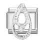 Zircon Star Heart Bow Moon Cherry Moon Italian Charm Links Fit 9mm Stainless Steel Bracelet Women Jewelry DIY Making Gifts