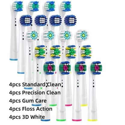 Brush Head Nozzles for Braun Oral B Replacement Toothbrush Head Sensitive Clean Sensi Ultrathin Gum Care Brush Head for Oralb