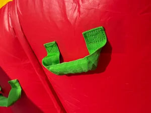 KF Bounce House with Slide Commercial Bouncy Castle for Age 8-12 Inflatable Bounce House with Blower for Outdoor Party