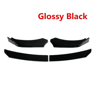 Front Bumper Spoiler Diffuser Body Kit for Audi A3 A4 A5 A7 A8 B7 B8 Q7 RS5 RS6 S3 TT Front Lip Chin Splitter Cars Accessories