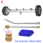 Undercarriage Cleaner Water Broom Car Chassis Wash For Karcher/Parkside/Black Decker Wash The Bottom Of The Car Washer Nozzles