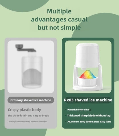 Automatic Ice shavers Trituradora De Hielo Commercial Smoothie Blender Maquina De Raspados De Hielo Electrica 220V 110V Ice