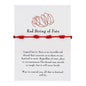 Handmade Knot Bracelet For Women Men Red String Of Fate Wrap Bangle Couple Good Lucky Friendship Jewelry Accessories