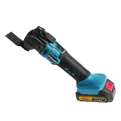 Gisam 20000OPM Cordless Quickrelease Oscillating Tool Multifunction Trimmer Power Tool Anti-Vibration for makita 18V battery Pin