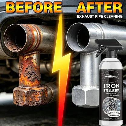 Universal Vehicle Rust Treatment Spray Dissolve Old Rust Prevent Re-rust Ideal For Car Detailing Garage Home Metal Cleaning Work