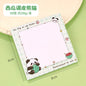 200sheets Panda Memo Pads Cute Animal Note Pads No Adhesive for Students Aesthetic Office School Supplies Bulk Notebook Labels
