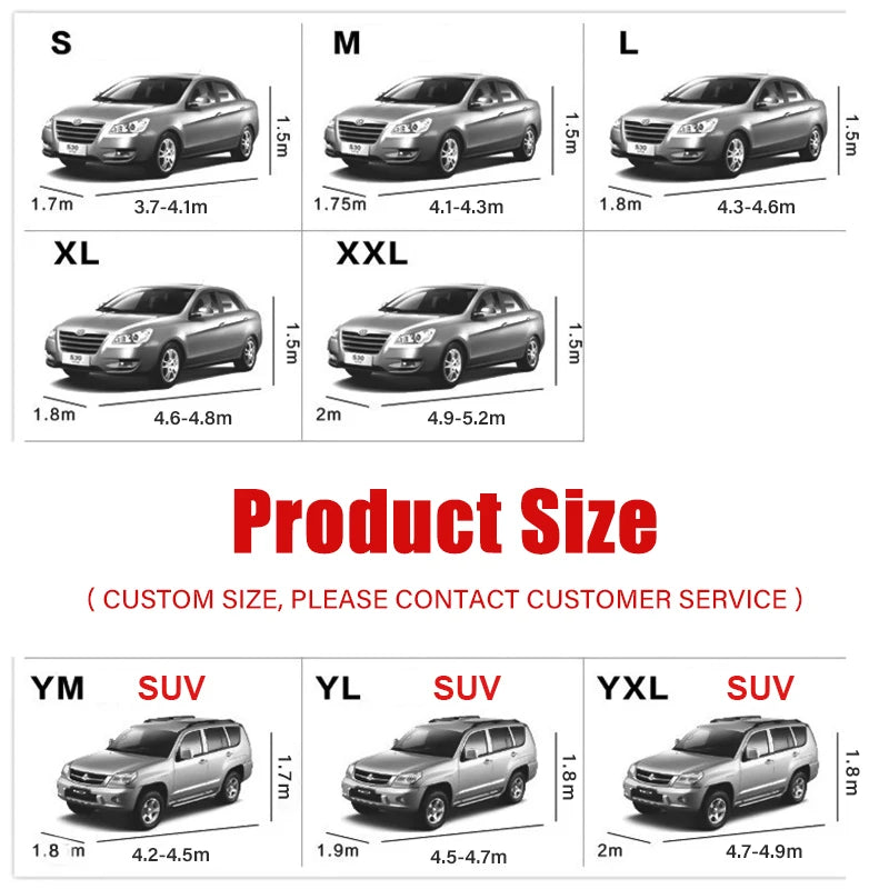 Car Covers Winter Warm Car Cover For Sun And Rain Protection Snow Hail Prevention Full Wrap Car Coats Cotton Fleece Thickened