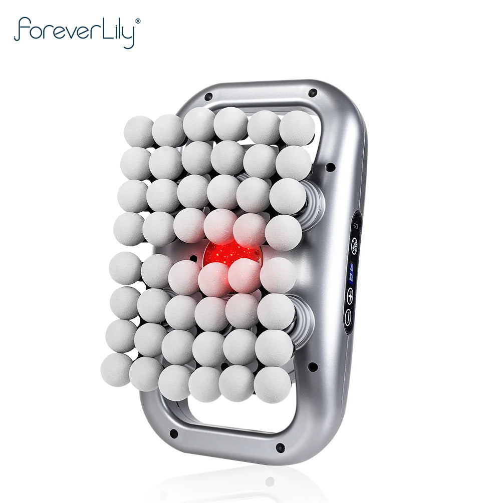 48-Heads Fascia Gun High-Frequency Vibration Body Massage Gun Back and Waist Massager Neck Shoulder Massager Muscle masajeador