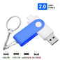 Free Custom Logo TYPE-C USB Flash Drive 128GB USB-C Pen Drive 64GB White Purple Memory Stick 32GB 16GB Pendrive Storage Device