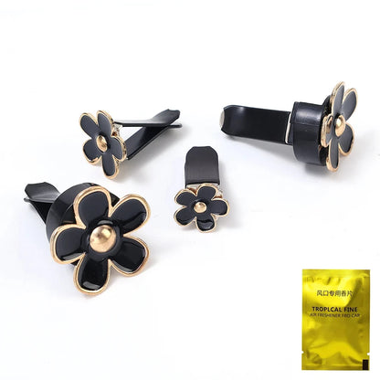 Little Daisy Car Air Vent Perfume Clip Cute Cars Aroma Diffuser Pendant Creative Girly Auto Interior Decoration