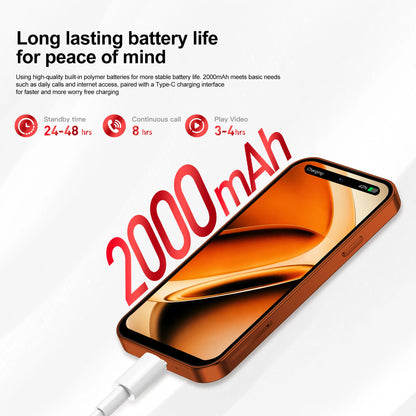 SERVO 4G LTE Mini Smart Mobile Phone Android12.0 OS 2GB+16GB WhatsAPP Play Store WiFi Dual SIM Standby 4.0inch Pocket Smartphone