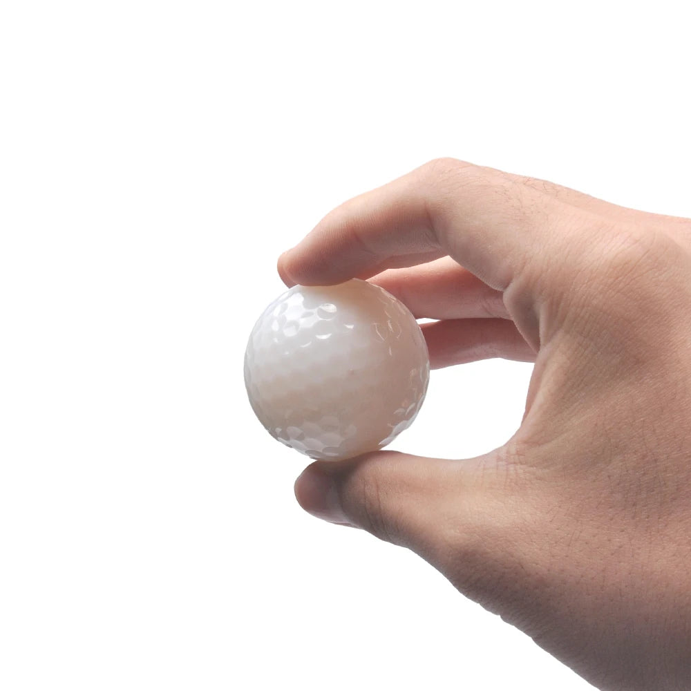 Durable Luminous Golf LED 3-layer Practice Ball Glitter Long Lasting Bright Golf Balls  Glow In The Dark For Night Practice 골프