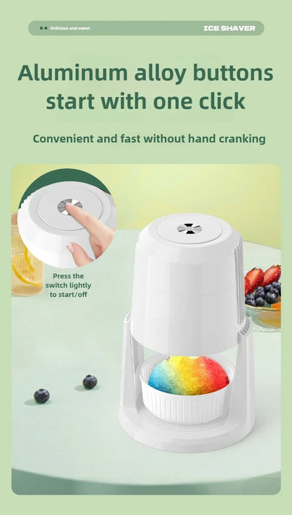 Automatic Ice shavers Trituradora De Hielo Commercial Smoothie Blender Maquina De Raspados De Hielo Electrica 220V 110V Ice