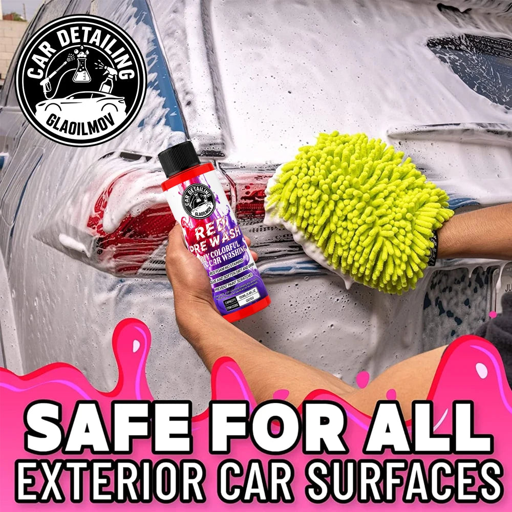 Colored Car Pre Wash Solution Magic High Concentration Foam Car Wash Shampoo Auto Detailing Accessory Super Cleaner