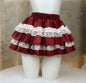 Lolita Style Princess Vintage Cake Skirt  Sweet Kawaii Women Cute Lace Ruffles Party Mini Skirts Harajuku Y2k Faldas Mujer