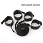 Bed Bondage Restraint Set Adjustable Wrist Ankle Cuffs Comfortable Couples Handcuffs Adult Sex SM Game Lover Intimate Play Kit