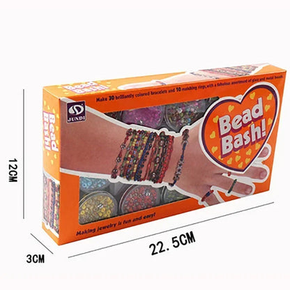 DIY Bracelet Making Kit Jewellery Making Kit Arts for Kids Friendship Craft Kit for 5-12 Years Old Kid Girls Toys Christmas Gift