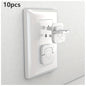 50pcs Outlet Covers Baby Proofing Safety -Child Secure Electric Plug Protectors With Hidden Handle Square