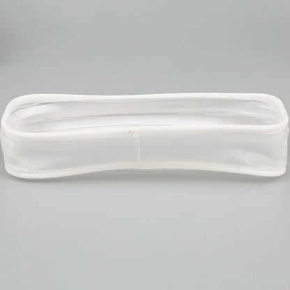 Transparent Pencil Case Zipper Simple style Pen Pouch Large Capacity Pen Bag for Students School&Office Stationary Supplies