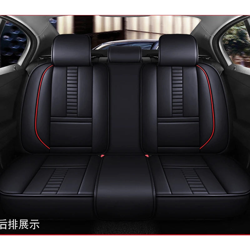 Leather Car Seat Covers For Polo Sedan Volkswagen Touareg Touran Passat B5 B6 B7 Jetta VW Golf 7 Tiguan Golf 4 5 6 7 Accessories