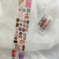 1Pc 100cm Flower Nail Foils for Transfer Paper Floral Stickers Rose Nails Wraps Tulip Nail Art Decorations