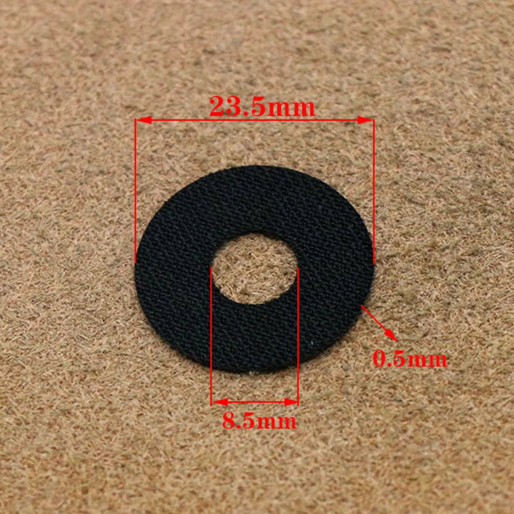1pc Fishing Reel Brake Washers Brake Pad Fishing Carbon Fiber Drag Washers Pad For Baitcasting Drum Reels 0.5mm 0.2g 0.12g 0.22g
