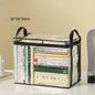 Foldable book box student dormitory classroom book organizer transparent waterproof household book organizing storage box