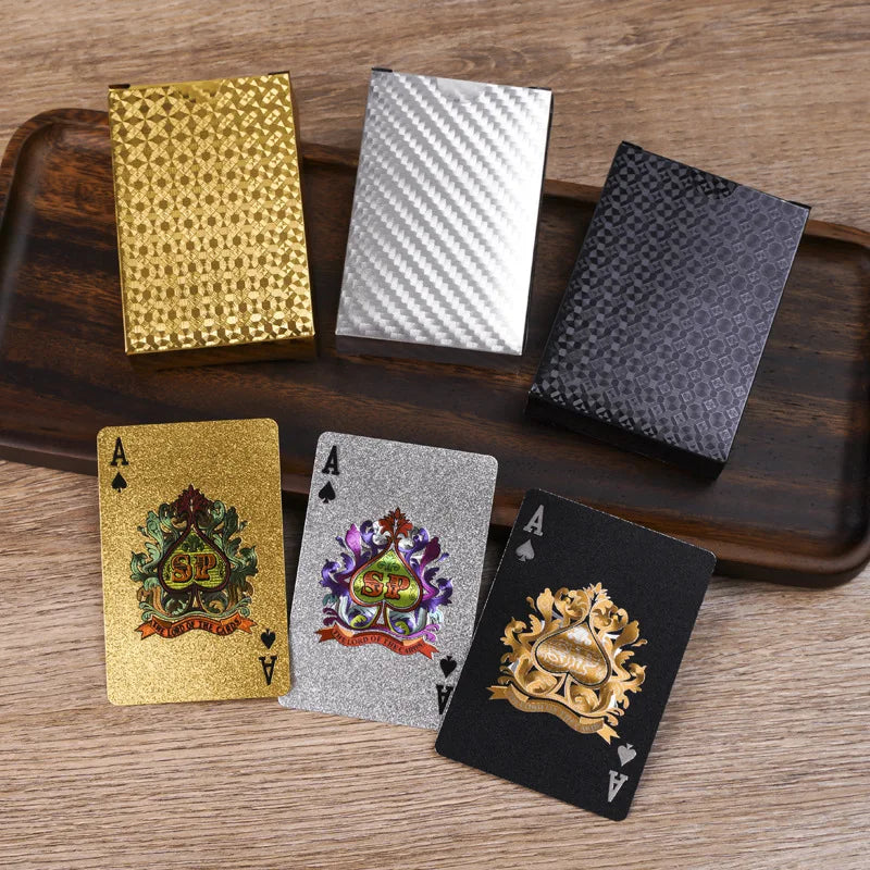 Plastic Poker Cards Professional Poker Deckplaying Cards Classic Carte Waterproof Wpt Poker Cards Games 54 Game Card PKP01
