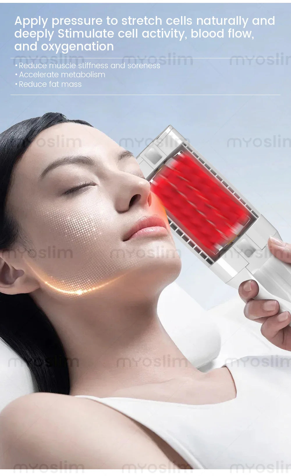 EMS Vacuum Inner Ball Roller 360 Degree Rolling Cellulite Massage Weights Loss Machine Body Muscle Body Slimming Fat Removal