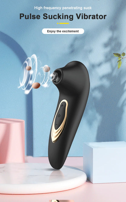 Powerful Sucking Vibrator for Women Blowjob Sucker Clitoris Stimulator Vacuum Suction Nipple Massager Masturbator Adult Sex Toys