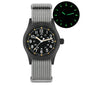 Militado ML05 Vintage Watch VH31 Sweep Second Movement Domed Sapphire Crystal With High Clear AR Coating Luminous 38mm Watches
