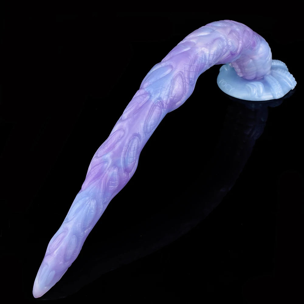 FAAK 65cm Long Butt Plug With Suction Cup S M L XL XXL Fantasy Octopus Leg Dildo Anal Beads 5 Sizes Sex Toys For Women Man