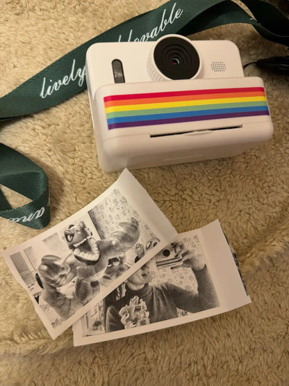 Digital Children Camera For Photography Mini Printer Portable Thermal Instant Print Photo Kids Camera 2.8inch HD Video Toy Gifts