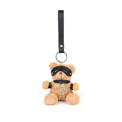 RTET Valentines Gifts for Her or Him BDSM Lover Bear for Submissive Dominant Gift Kinky Fetish Plush Bear Bondage Gifts