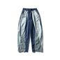 Men Outdoor Lightweight Quick Dry Ultra Loose Casual Splice Wide Leg Techwear Track Cargo Pants Women Streetwear Baggy Trousers